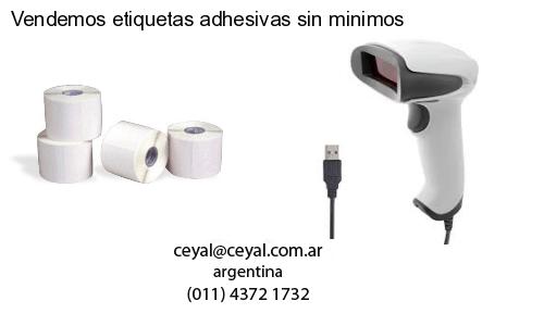 Vendemos etiquetas adhesivas sin minimos
