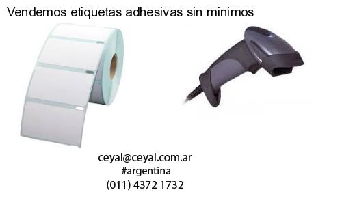 Vendemos etiquetas adhesivas sin minimos