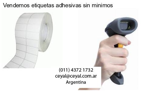 Vendemos etiquetas adhesivas sin minimos