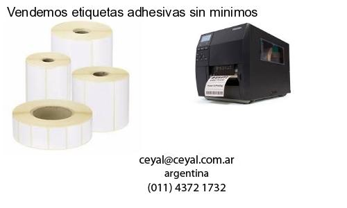 Vendemos etiquetas adhesivas sin minimos