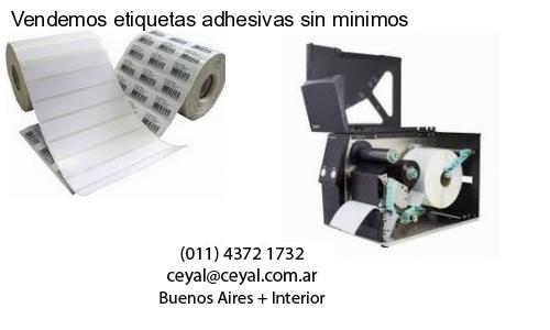 Vendemos etiquetas adhesivas sin minimos