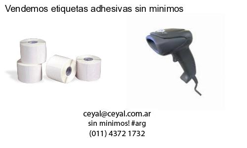 Vendemos etiquetas adhesivas sin minimos