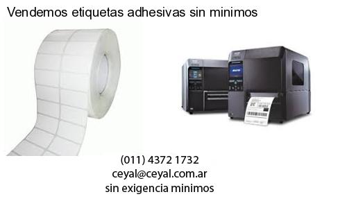 Vendemos etiquetas adhesivas sin minimos
