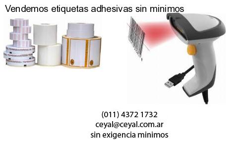 Vendemos etiquetas adhesivas sin minimos