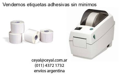 Vendemos etiquetas adhesivas sin minimos