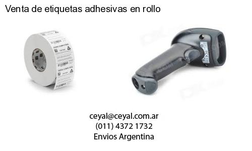 Venta de etiquetas adhesivas en rollo