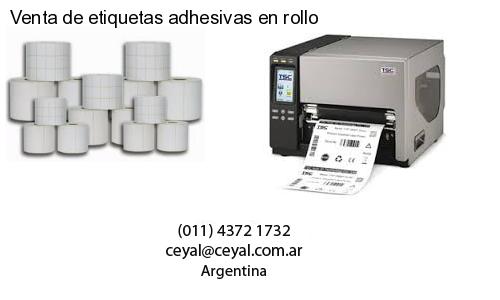 Venta de etiquetas adhesivas en rollo