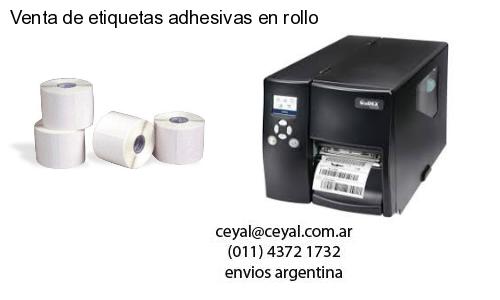 Venta de etiquetas adhesivas en rollo