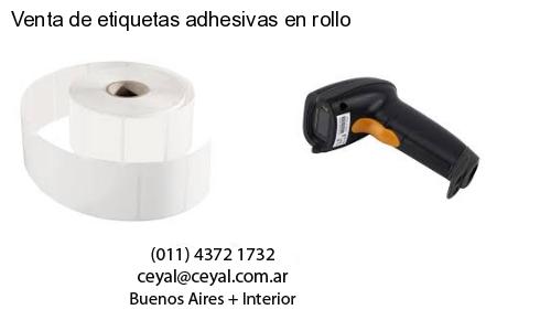 Venta de etiquetas adhesivas en rollo