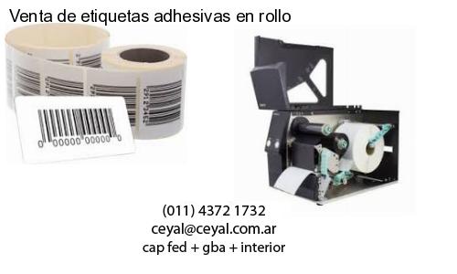 Venta de etiquetas adhesivas en rollo