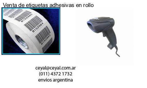 Venta de etiquetas adhesivas en rollo