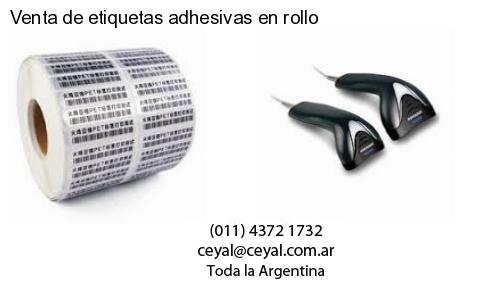 Venta de etiquetas adhesivas en rollo