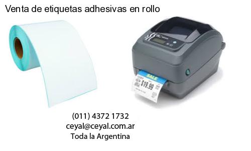 Venta de etiquetas adhesivas en rollo