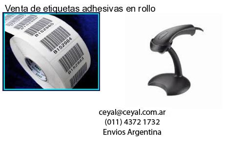 Venta de etiquetas adhesivas en rollo