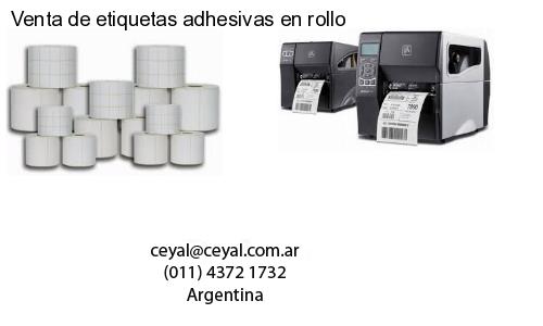 Venta de etiquetas adhesivas en rollo