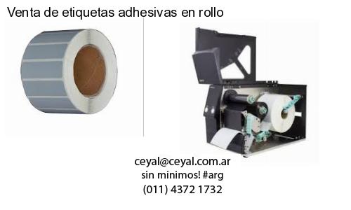 Venta de etiquetas adhesivas en rollo