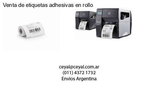Venta de etiquetas adhesivas en rollo