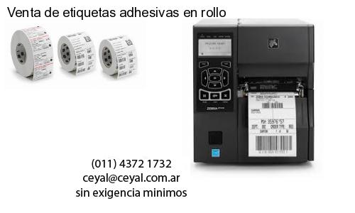 Venta de etiquetas adhesivas en rollo