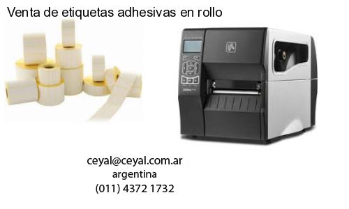 Venta de etiquetas adhesivas en rollo