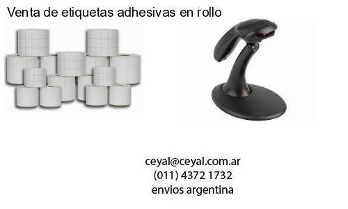 Venta de etiquetas adhesivas en rollo