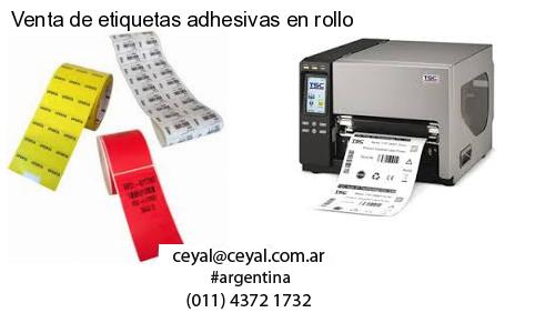 Venta de etiquetas adhesivas en rollo