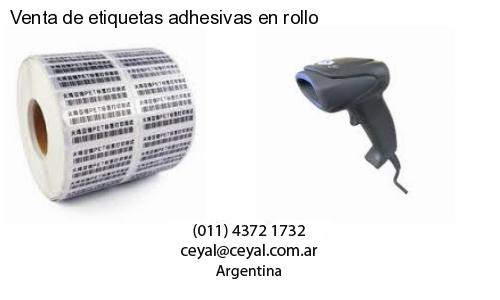 Venta de etiquetas adhesivas en rollo