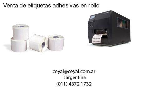 Venta de etiquetas adhesivas en rollo