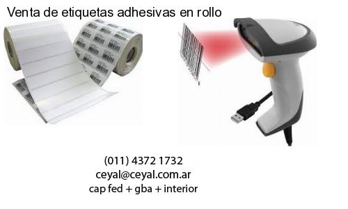 Venta de etiquetas adhesivas en rollo