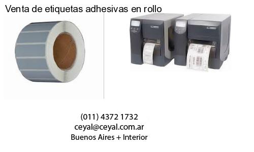 Venta de etiquetas adhesivas en rollo
