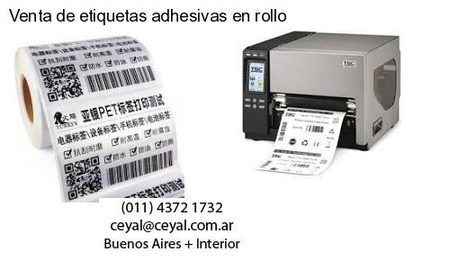Venta de etiquetas adhesivas en rollo