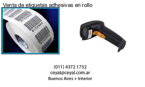 Venta de etiquetas adhesivas en rollo