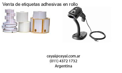 Venta de etiquetas adhesivas en rollo