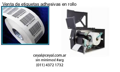 Venta de etiquetas adhesivas en rollo
