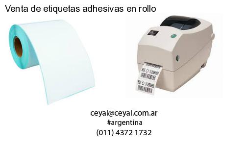 Venta de etiquetas adhesivas en rollo