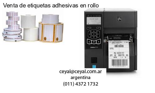 Venta de etiquetas adhesivas en rollo
