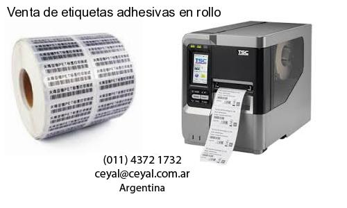 Venta de etiquetas adhesivas en rollo