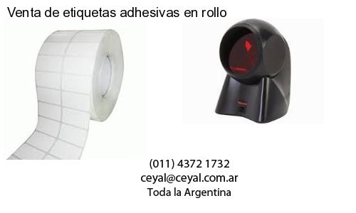 Venta de etiquetas adhesivas en rollo