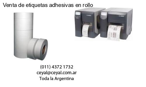 Venta de etiquetas adhesivas en rollo