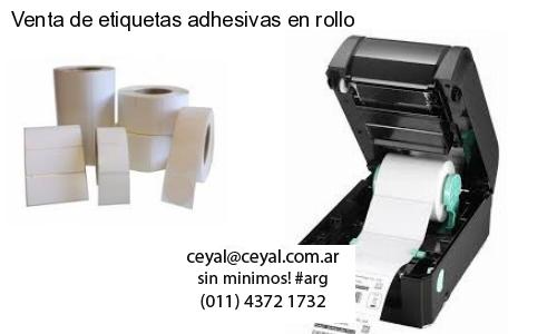 Venta de etiquetas adhesivas en rollo