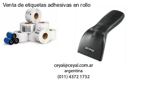 Venta de etiquetas adhesivas en rollo