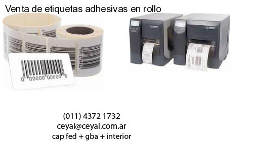 Venta de etiquetas adhesivas en rollo