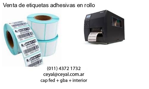 Venta de etiquetas adhesivas en rollo