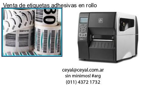 Venta de etiquetas adhesivas en rollo