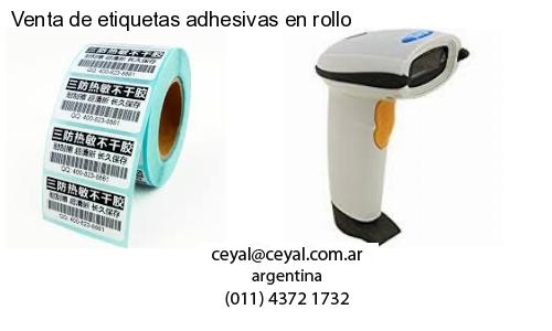 Venta de etiquetas adhesivas en rollo