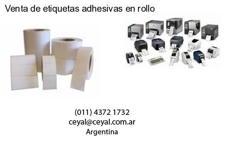 Venta de etiquetas adhesivas en rollo