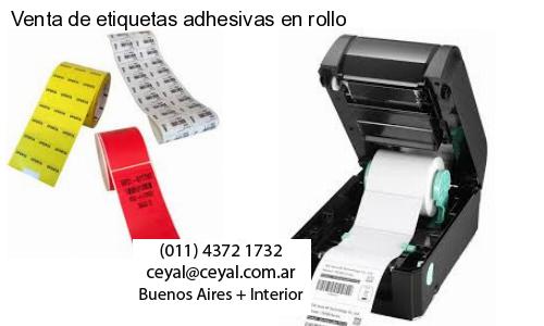 Venta de etiquetas adhesivas en rollo