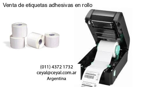 Venta de etiquetas adhesivas en rollo
