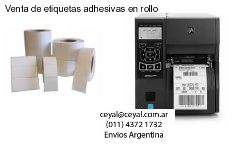 Venta de etiquetas adhesivas en rollo