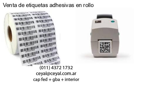 Venta de etiquetas adhesivas en rollo