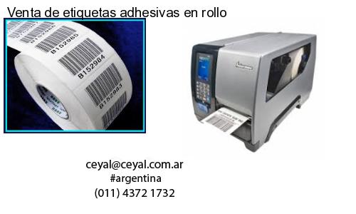 Venta de etiquetas adhesivas en rollo